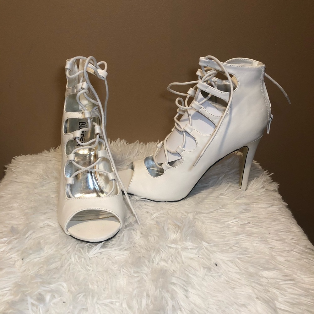 Lace up ankle boots